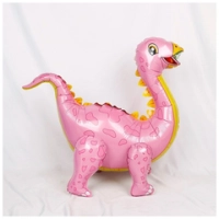 К Ходячая Фигура Теплодок Динозавр розовый (Под воздух)