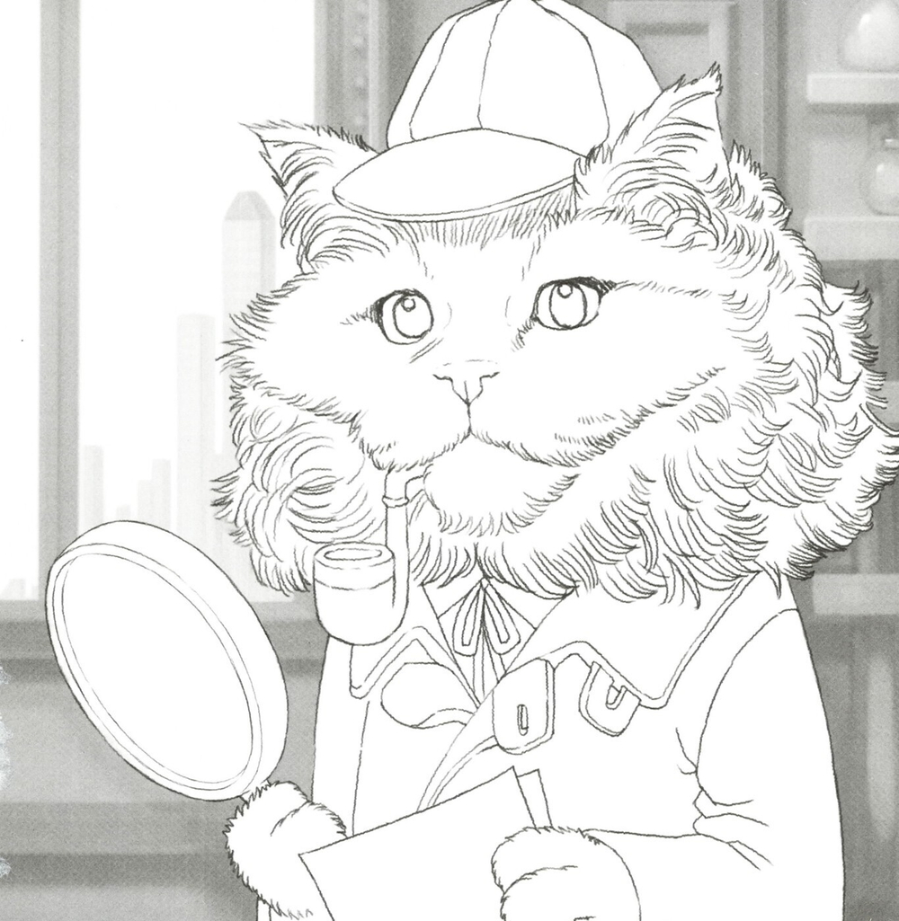 100 Cats. Coloring Book