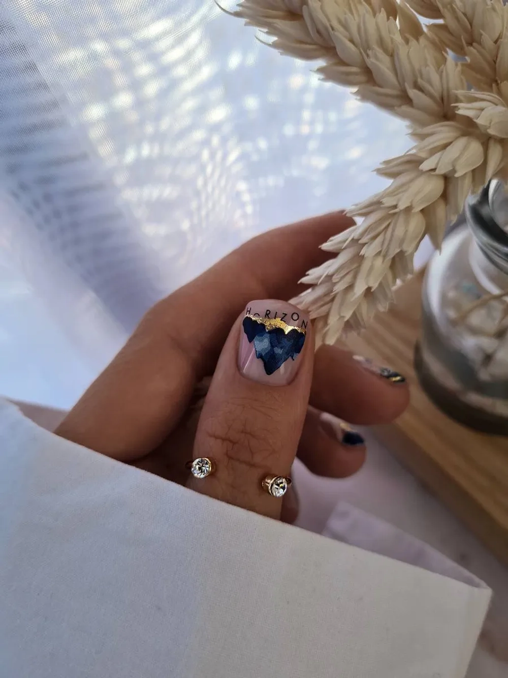 Lucky Rose Слайдеры наклейки для ногтей Foil 142