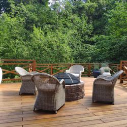 Кострище Старый город 80 см х 4 ур. кладки