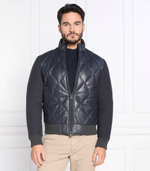 кожаная куртка jomix BOSS ORANGE - темно-синий(50476429)