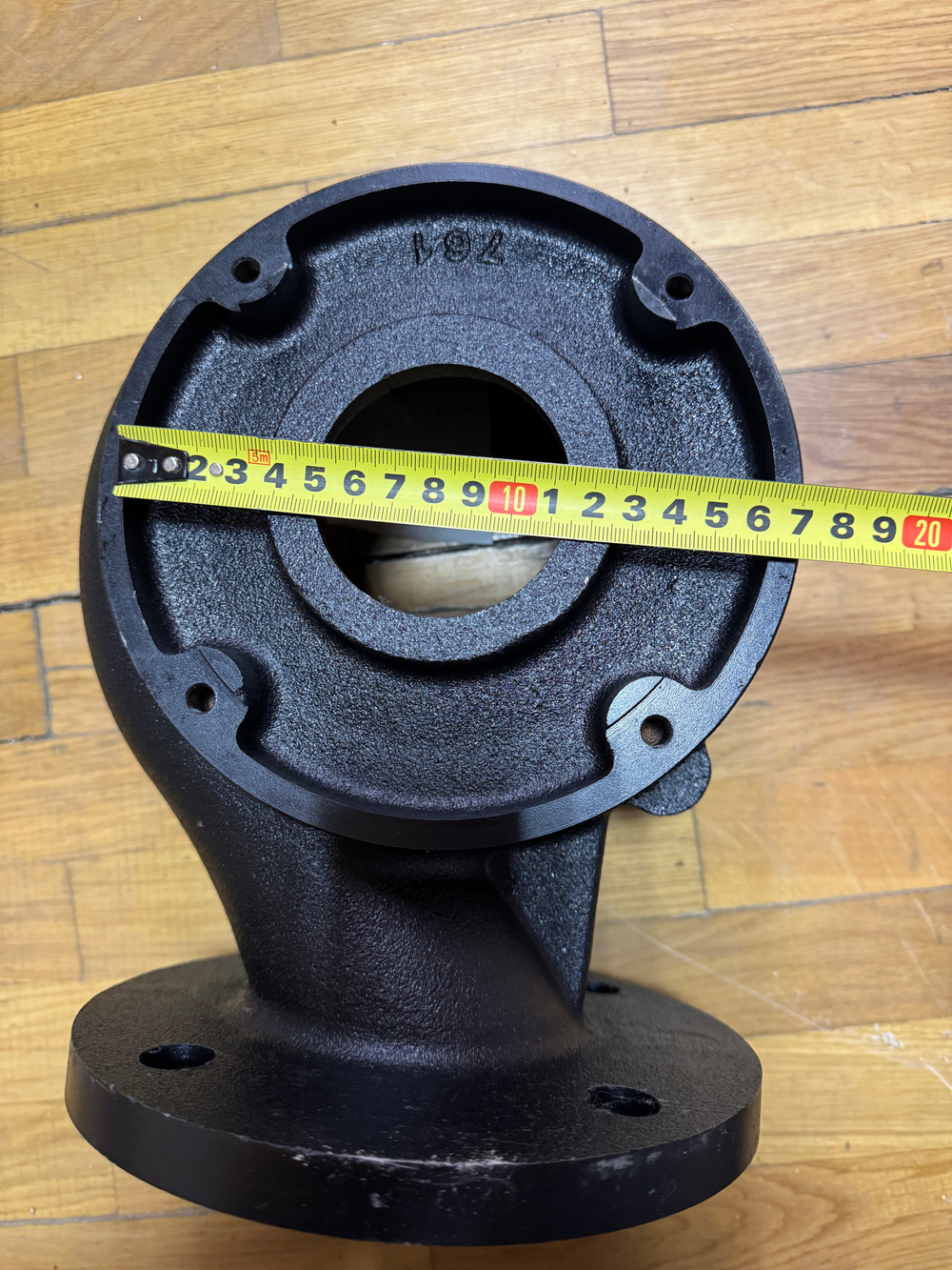 Запасная часть для насоса "LEO" модели 80WQ40-18-4 – насосная камера