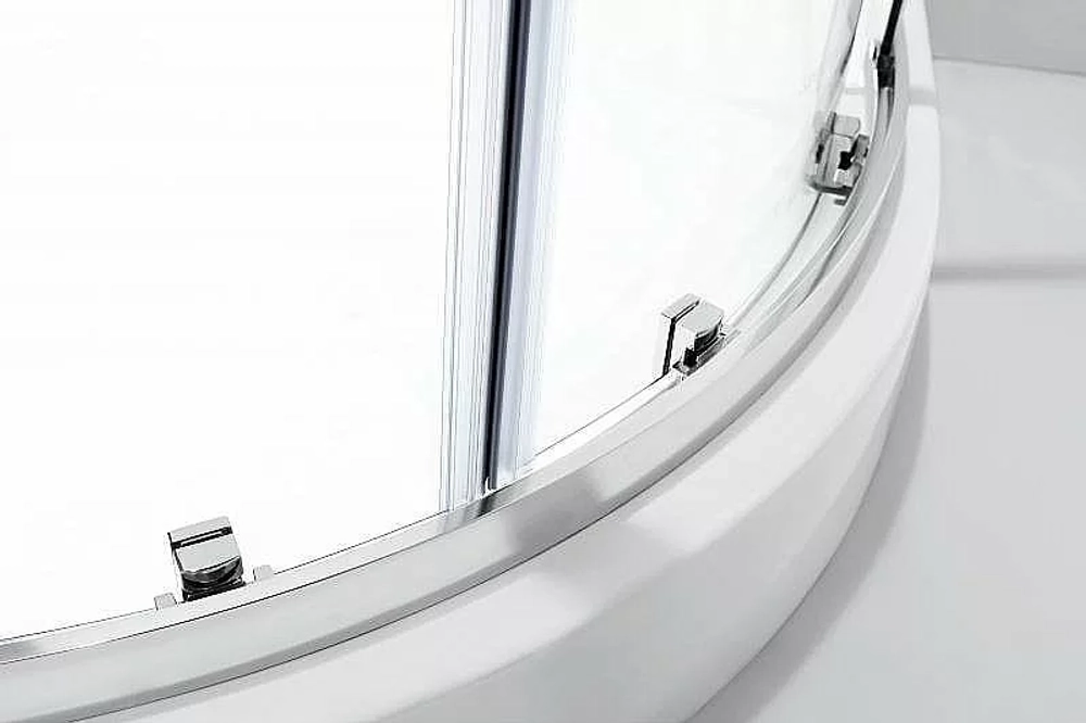 Душевой уголок Cezares Molveno 100x100 MOLVENO-R-2-100-C-Cr-IV стекло прозрачное/профиль хром