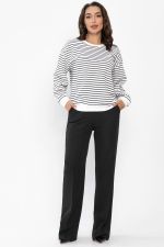 Джемпер Вечность (айвори/полоска) Б14096-20М LT Collection