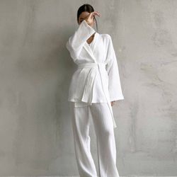 ДО МУСЛИН Двойка КИМОНО 304 АКЦИЯ!