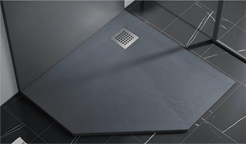 Душевой поддон трапеция STONE TRAY-G