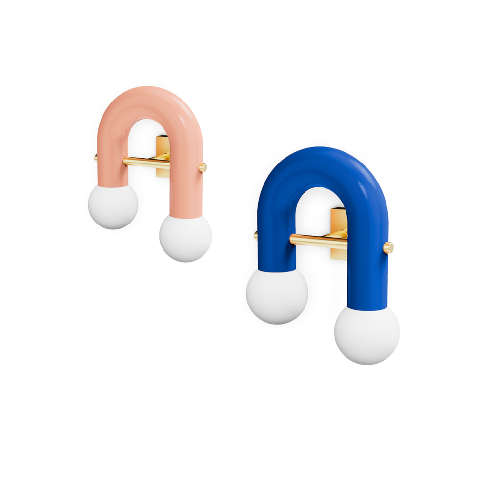 Wall design lamp Pyppe II by UTU Soulful Lighting