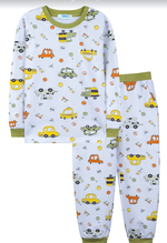 ПИЖАМА для мальчика M1180FNR-2/5 р.104 белый машинки (Такро)