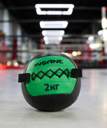 Медбол IN24-WB100, 2 кг, зеленый