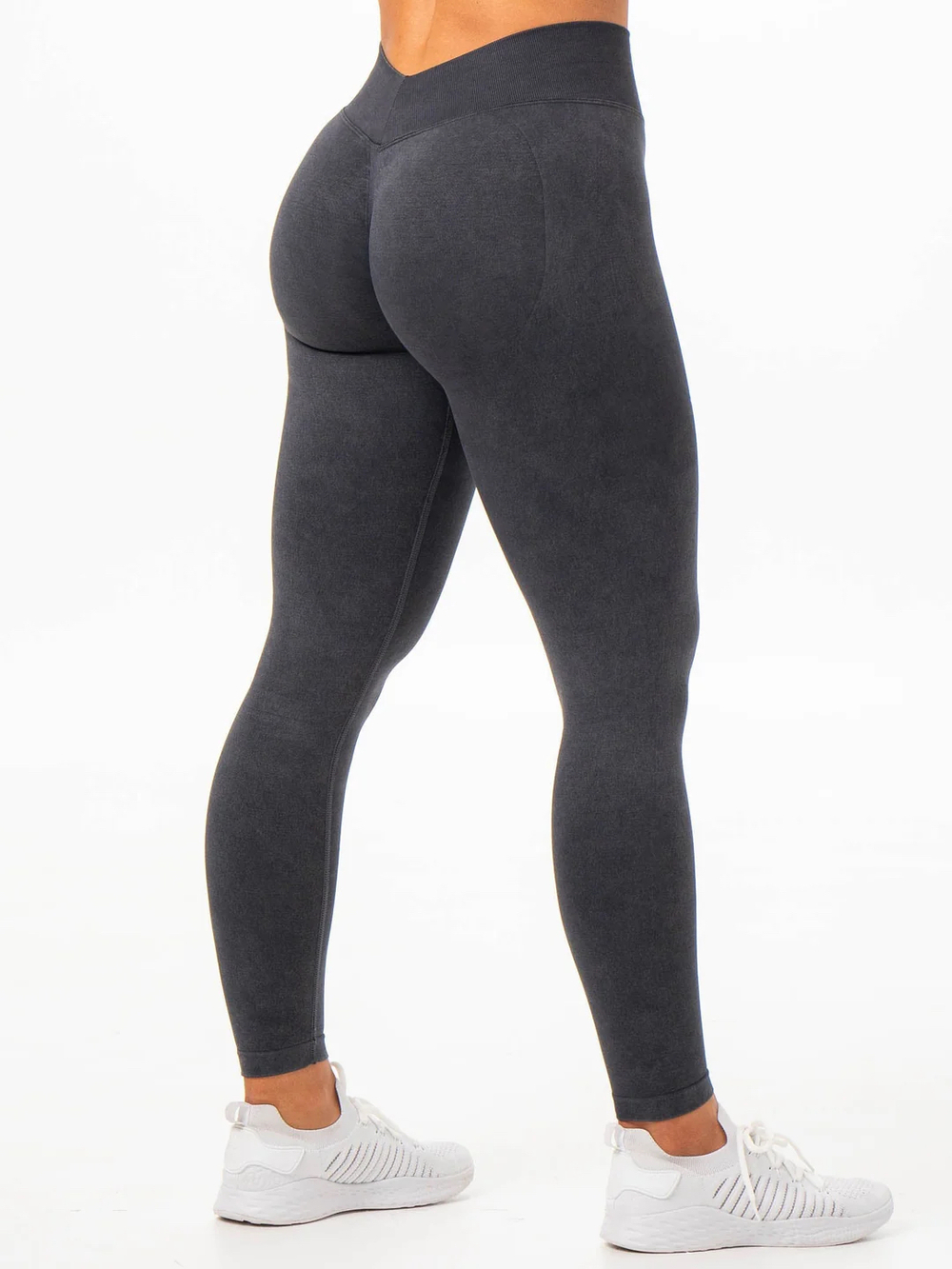 Леггинсы RYDERWEAR Stonewash Seamless V Back Black