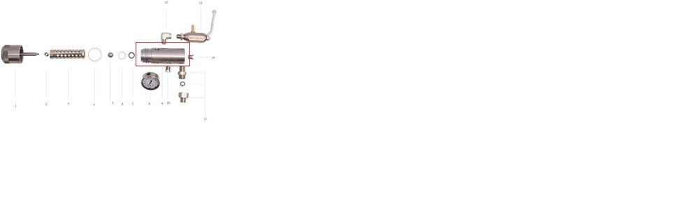 *SJ144009 корпус фильтра для JUPITER 12/JUPITER 14