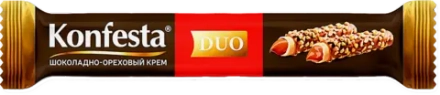 Конфета глазированная с шоколадно-ореховой начинкой Konfesta 38г