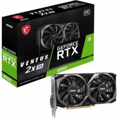 Видеокарта MSI RTX3050 VENTUS 2X XS 8GB OC (RTX 3050 VENTUS 2X XS 8G OC)