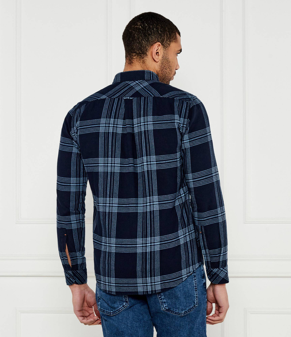 Рубашка Rickert_M BOSS ORANGE - темно-синий(50530843)