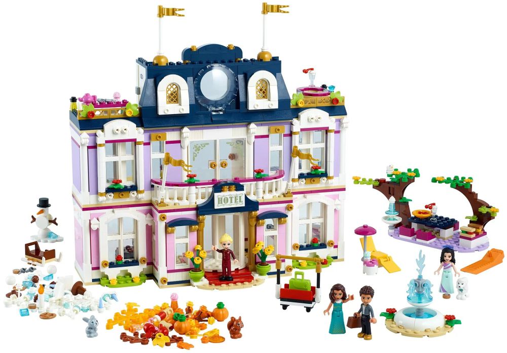 Конструктор LEGO Friends 41684 Гранд-отель Хартлейк Сити