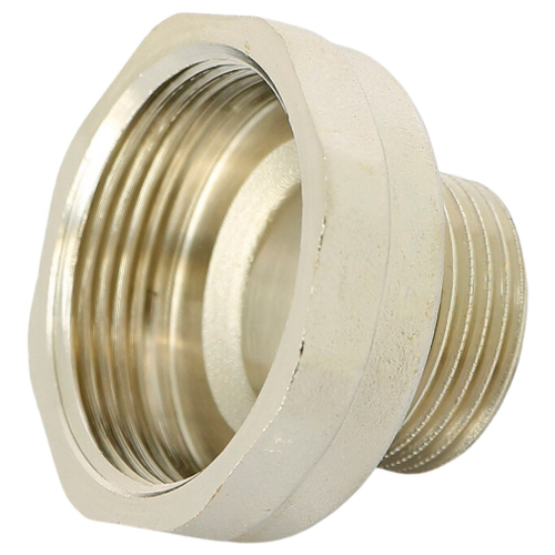 Переходник Uni-Fitt НВ 1"x1 1/2", никелированный