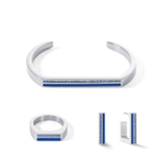 Кольцо Coeur de Lion Blue-Silver 0133/40-0717 58