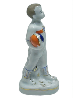 Фарфоровая статуэтка "Юный Динамовец" ДФЗ, 1940-1954 гг.