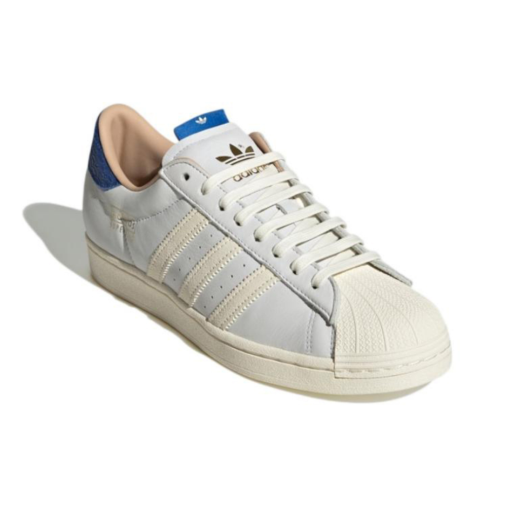 Кроссовки Adidas Originals Superstar White Cream Blue
