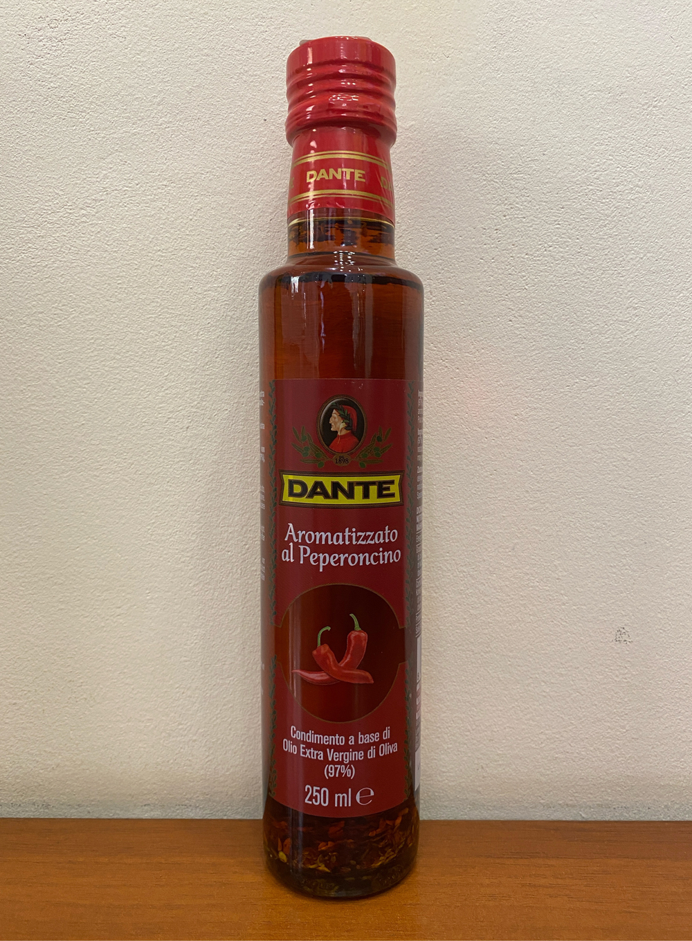 Масло оливковое Dante ПЕРЕЦ Extra Virgin 250 Италия