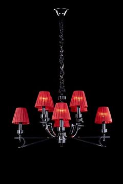 2066/8 BLACK (1) Люстра