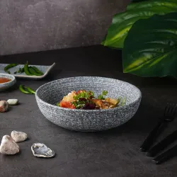 Салатник 950 мл d 20 см h5,3 см Stone Untouched Taiga P.L. Proff Cuisine [1]