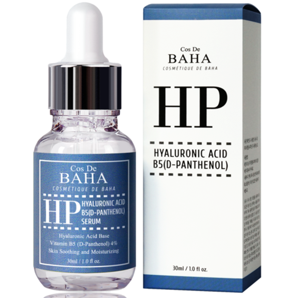 Cos De BAHA Сыворотка с гиалуроновой кислотой и пантенолом - Hyaluronic+B5 serum, 30мл