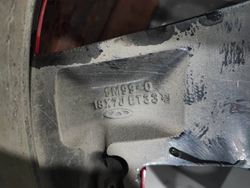 Диск колесный литой R18 Omoda C5 22-нв Б/У Оригинал 203000450AA