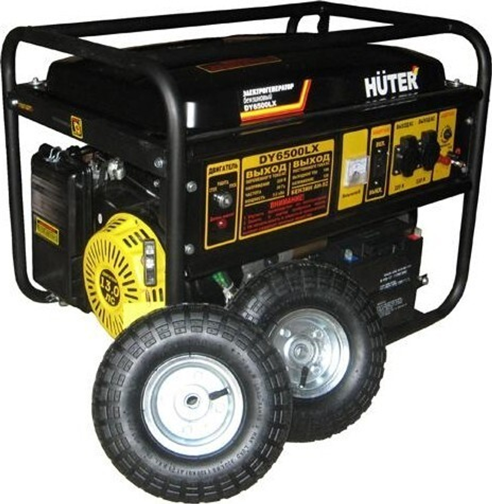 Бензиновый генератор HUTER DY 6500 LXA