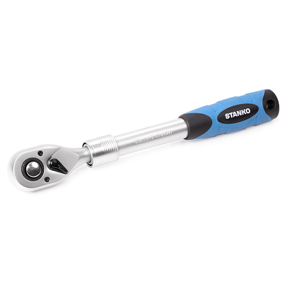 Рукоятка трещоточная телескопическая 72 зуба 1/2" CST126072T