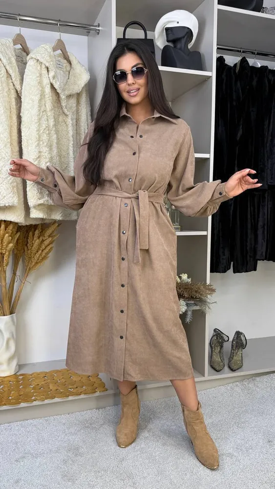 Платье-рубашка УК-50086-2 Фабрика Моды