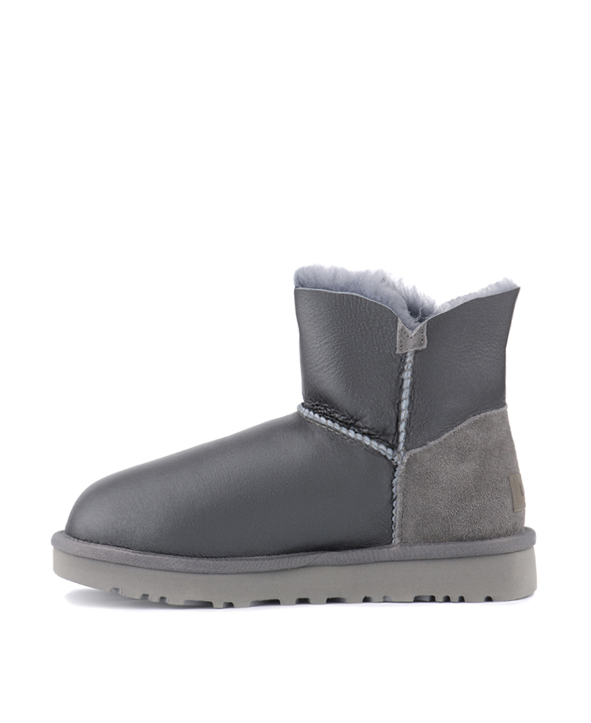 MINI BAILEY BUTTON METALLIC II-grey