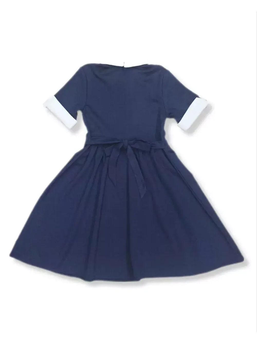 Школьное платье для худенькой девочки.