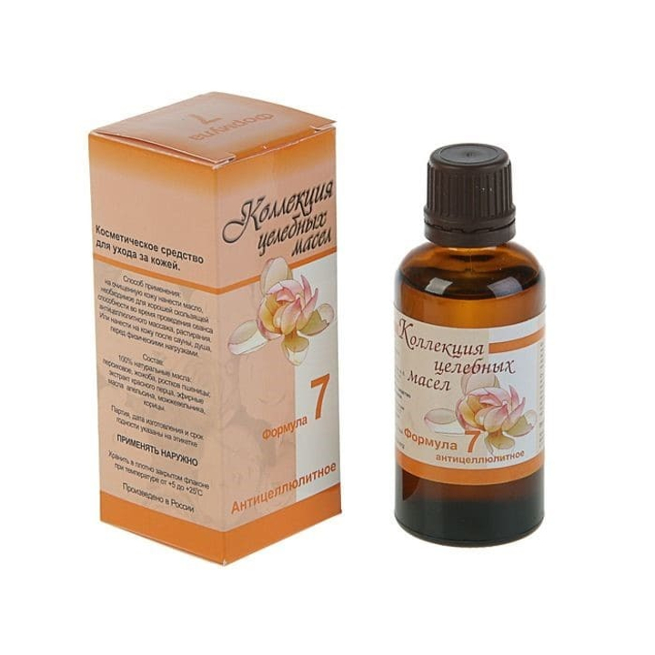 Масло антицеллюлитное (Формула №7) 50 мл
