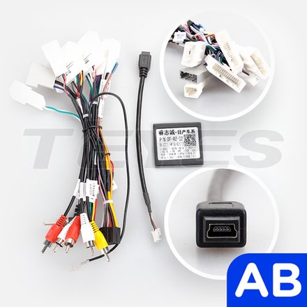 Комплект рамки с разъёмами 10" Nissan Qashqai 2013-2022 кондиционер - Car-Smart 7015CON