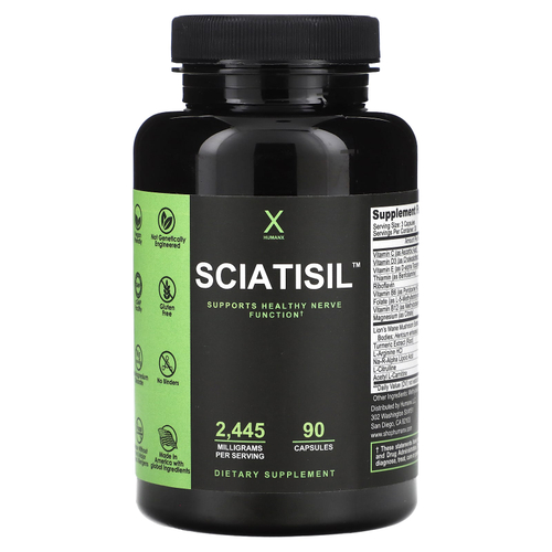 Humanx, Sciatisil, 90 капсул
