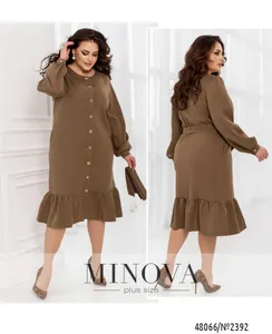 Платье 2392-мокко Minova