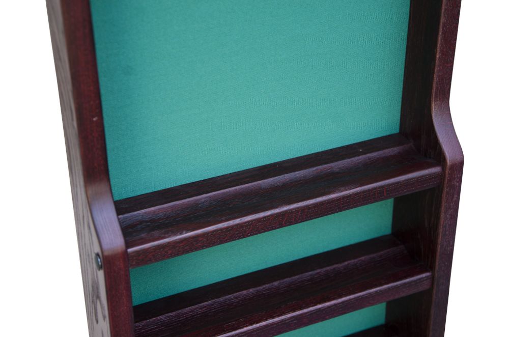 Киевница настенная универсальная из ясеня (цвет махагон)