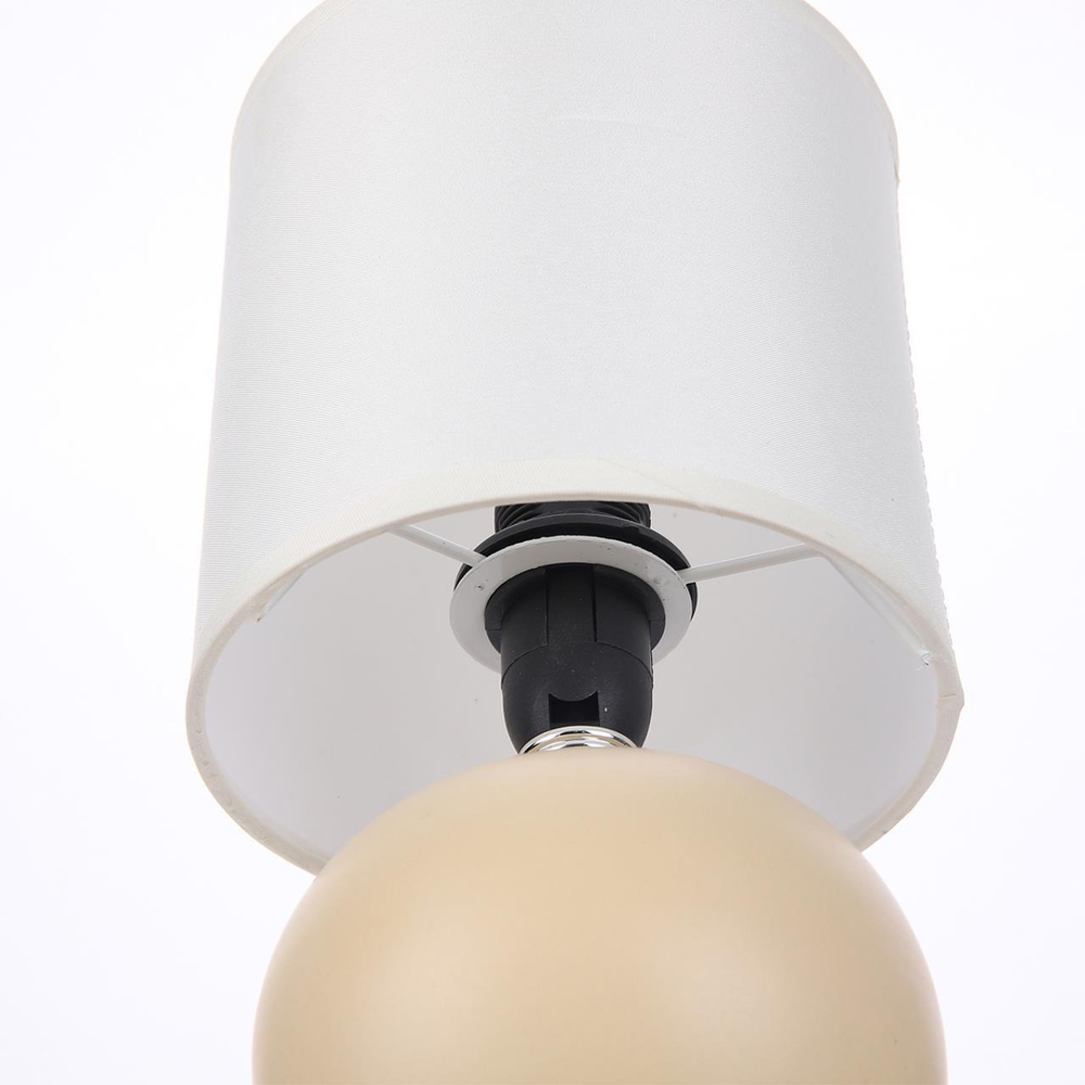 8224/1T CLASSI LN25 383 желтый, керамика/текстиль Настольная лампа E14 1*40W 220V OCTAVIA