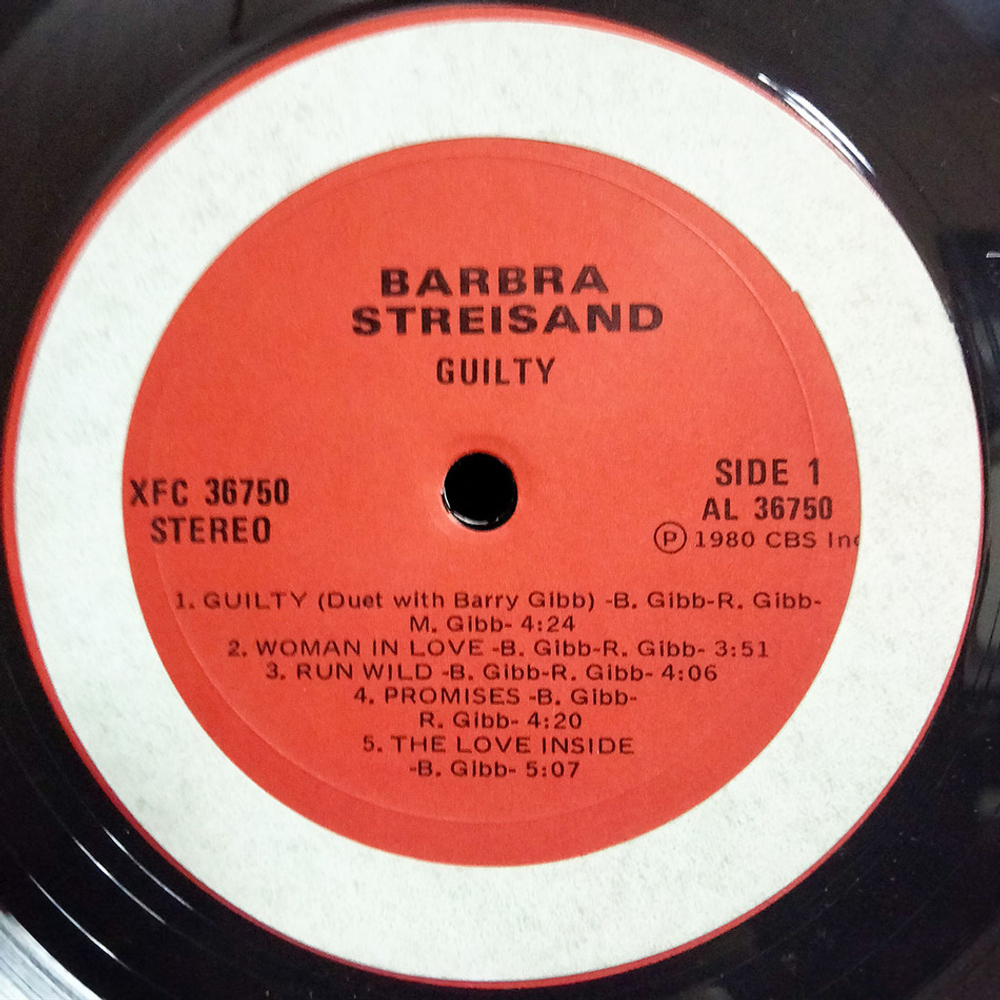 Barbra Streisand / Guilty (LP)