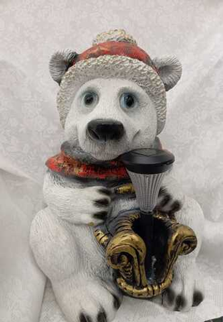 Медведь с фонариком (F08528)