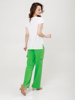 Блуза женская | Бл-1025 шелк искусственный