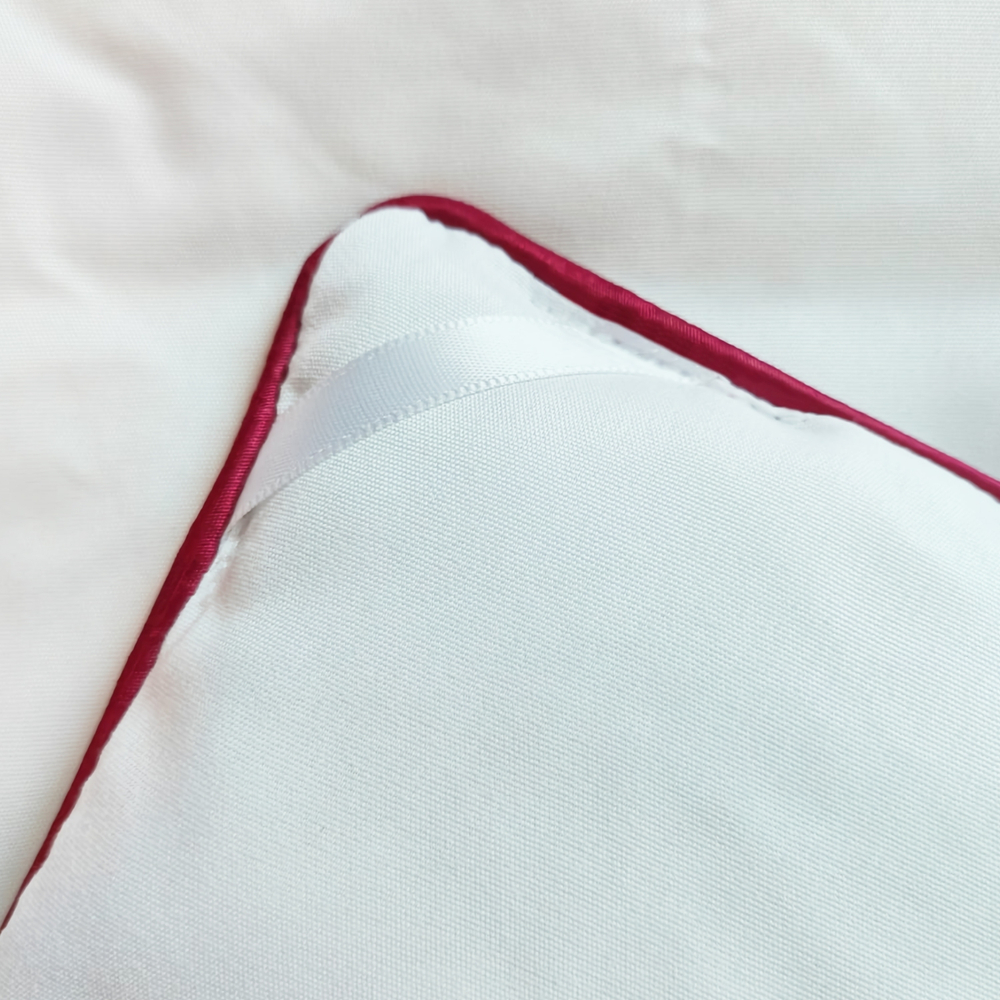 Одеяло SM Всесезонное SM001 красный кант 200*220 см