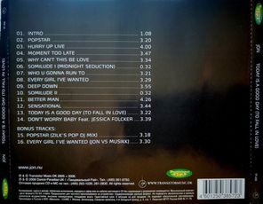 Jon / Today Is A Good Day (To Fall In Love)(RU)(CD)