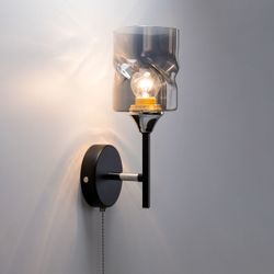 Citilux Клаус CL134315 Бра с выключателем Чёрное