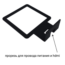 Держатель, кронштейн настенный для умной колонки Яндекс станция, Яндекс Станция Макс, подставка для Алисы