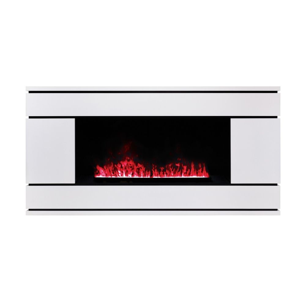 Электрокамин RealFlame Vega CST1000 WT с очагом 3D Cassette 1000 LED RGB