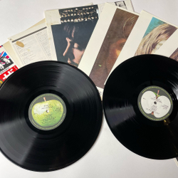 Винтажная виниловая пластинка LP The Beatles White Album Белый Альбом (Japan 1976) (Obi, 4 фотографии, постер) Полный Комплект