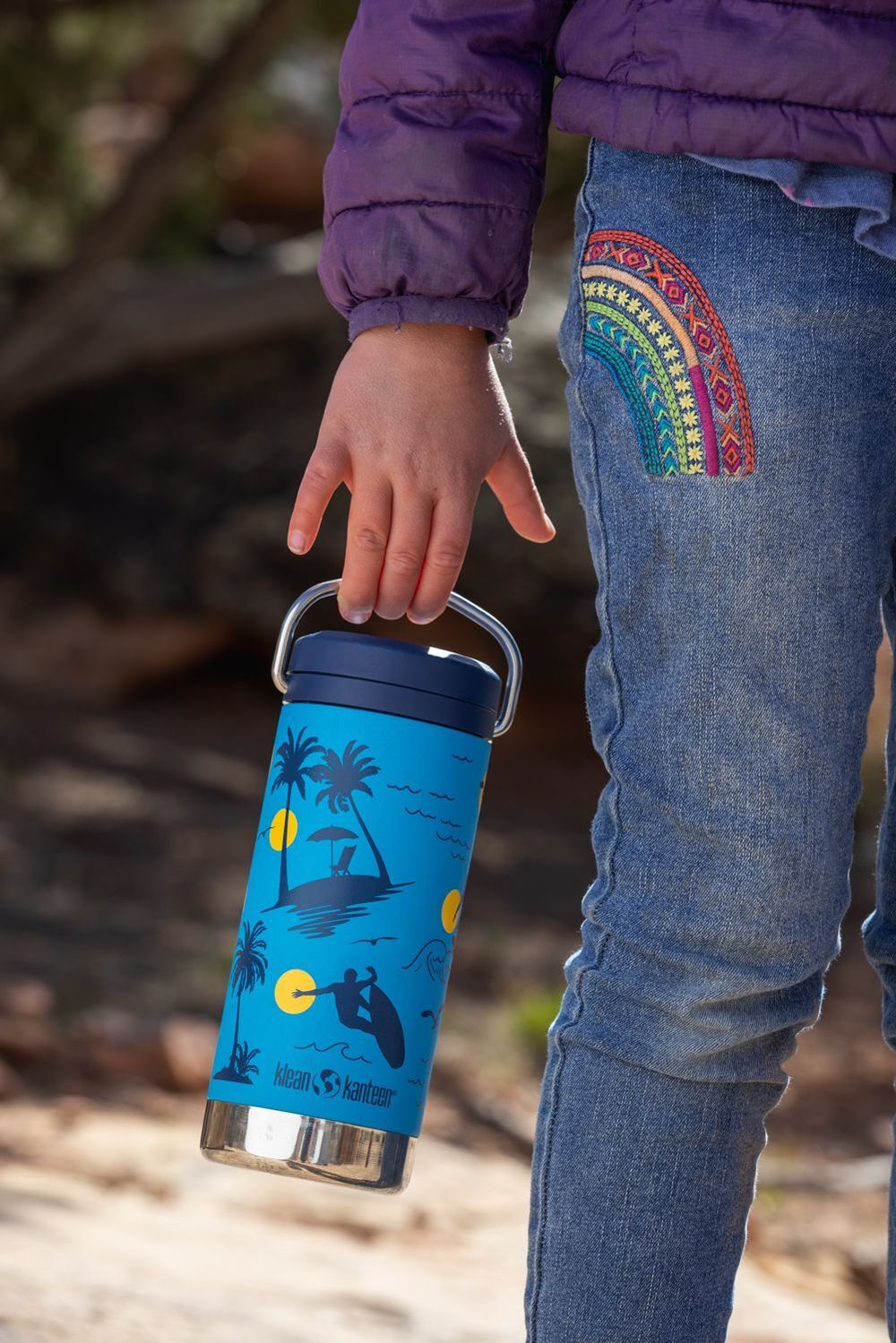 Термокружка Klean Kanteen TKWide Twist Cap 12oz (355 мл) Surfer