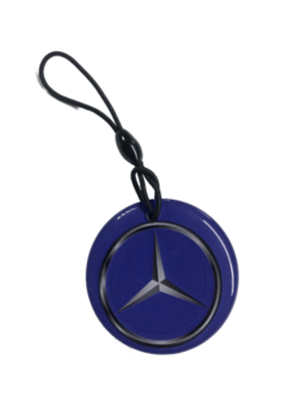 Заготовка домофонная EPOXY чип Н5.5 MERCEDES (на резинке)